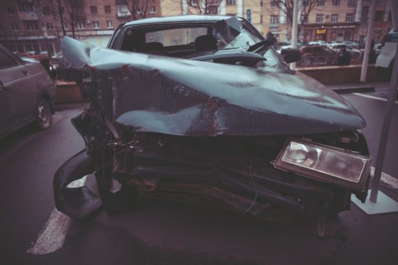 Head On truck Accident 